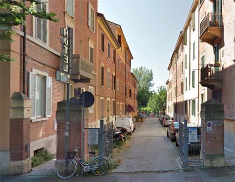 Hotel Sant Orsola Bologna widok z zewnątrz
